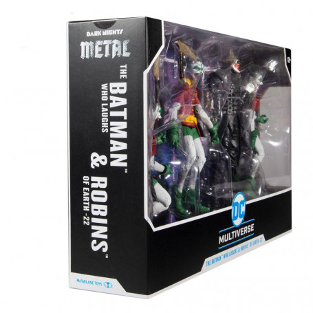 Mc Farlane - Dark Nights: Metal - The Batman Who Laughs and the Robins of Earth 22 pack 4 figurines