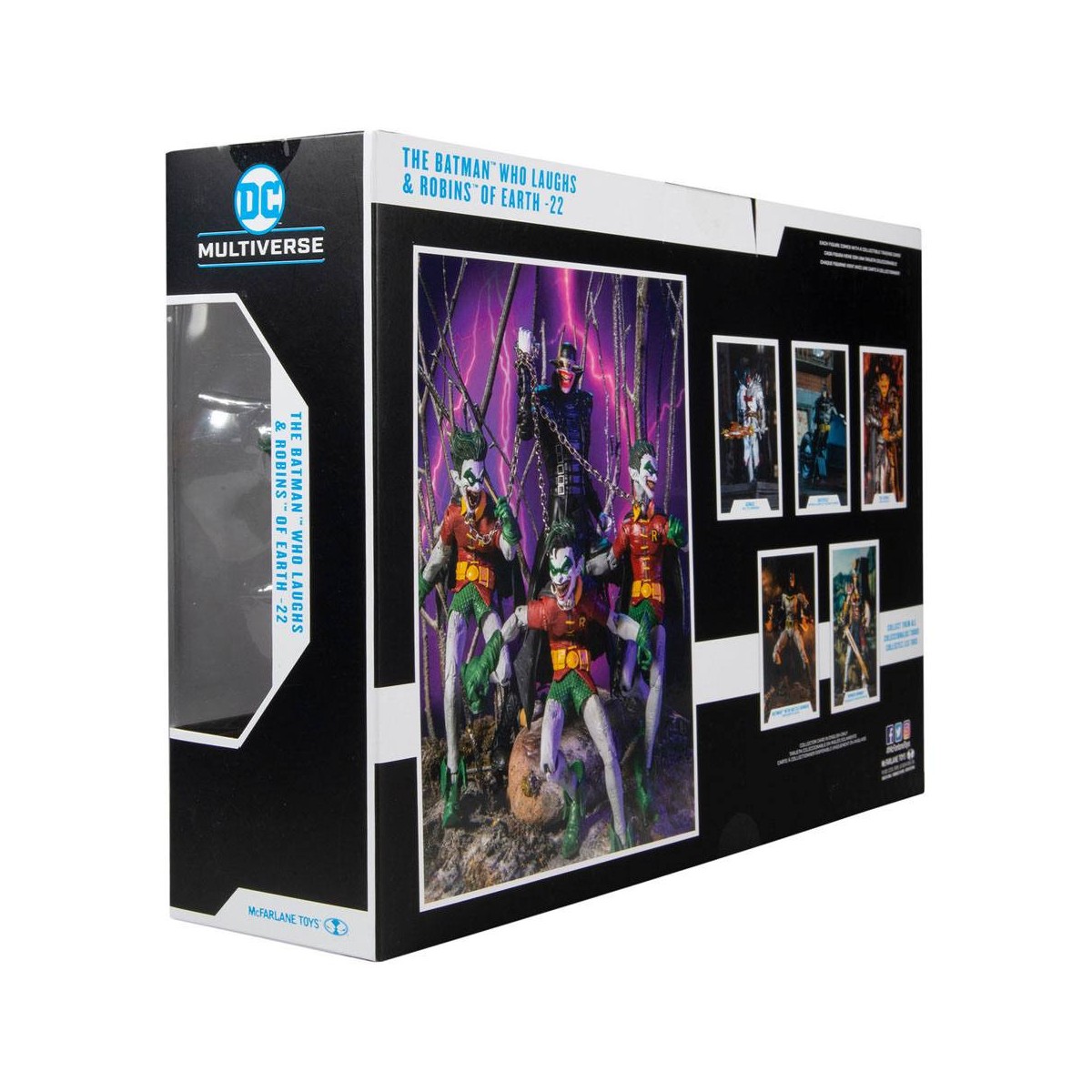 Mc Farlane - Dark Nights: Metal - The Batman Who Laughs and the Robins of Earth 22 pack 4 figurines