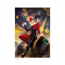 Dc Comics Druck - Art Print Harley Quinn & The Joker 37 - 46 x 61 cm - ungerahmt