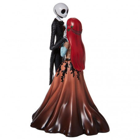 Disney Haute Couture Statue - Das seltsame Weihnachtsfest des Mr. Jack - Jack und Sally beim Tanzen