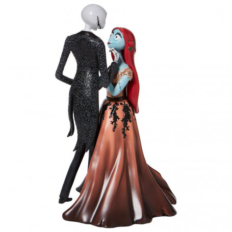 Disney Haute Couture Statue - Das seltsame Weihnachtsfest des Mr. Jack - Jack und Sally beim Tanzen