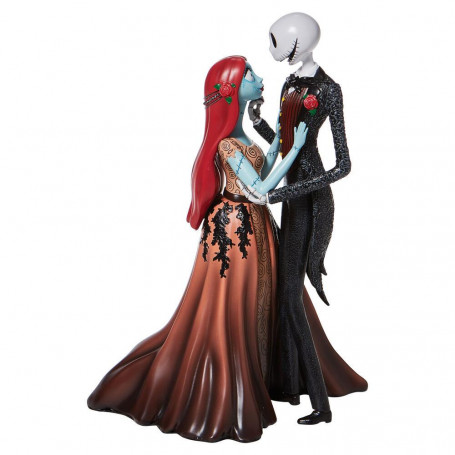 Disney Haute Couture Statue - Das seltsame Weihnachtsfest des Mr. Jack - Jack und Sally beim Tanzen