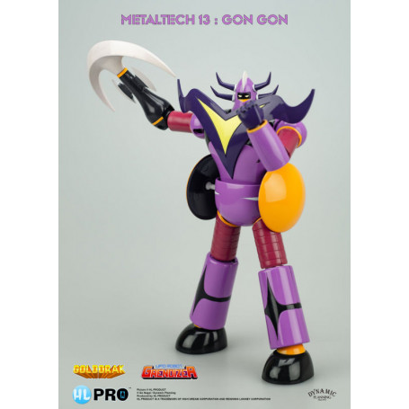 HL PRO - Gon Gon Anime Color - Goldorak - UFO Robot Grendizer - Metaltech 13 Die Cast