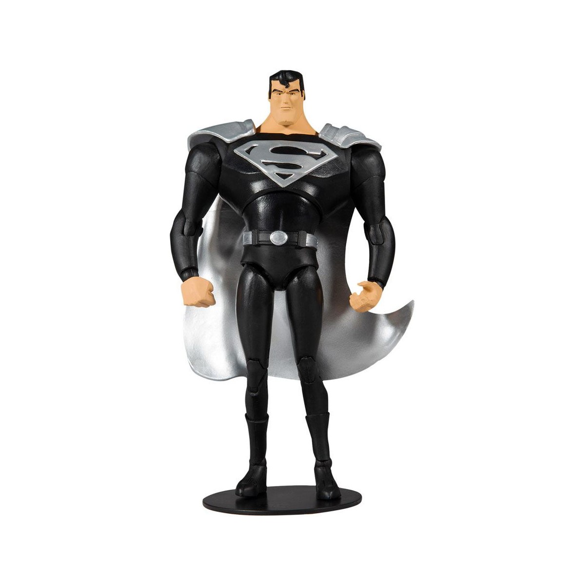 Mc Farlane DC Multiverse - Superman Black Suit Variant - Superman: The Animated Series 1/12