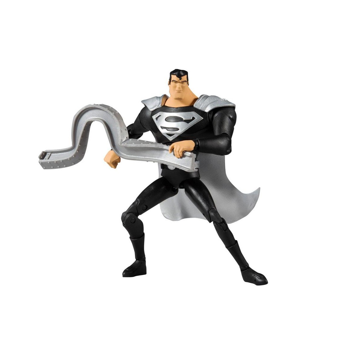 Mc Farlane DC Multiverse - Superman Black Suit Variant - Superman: The Animated Series 1/12