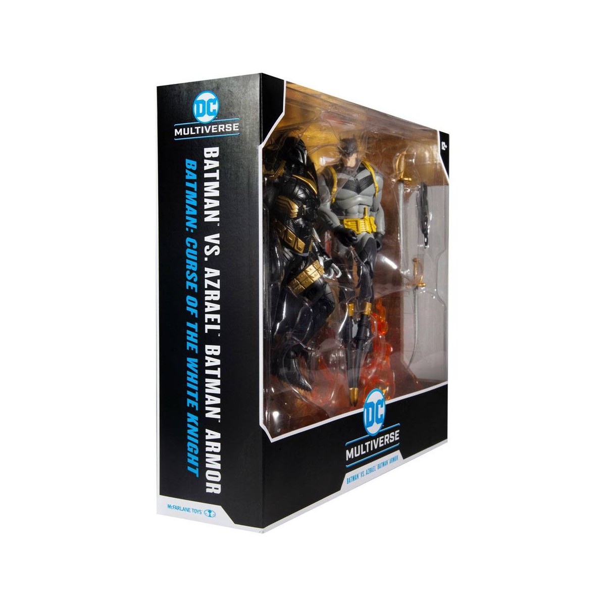 Mc Farlane - DC Multiverse - Batman vs. Azrael Batman Armor - Multipack White Knight 1/12