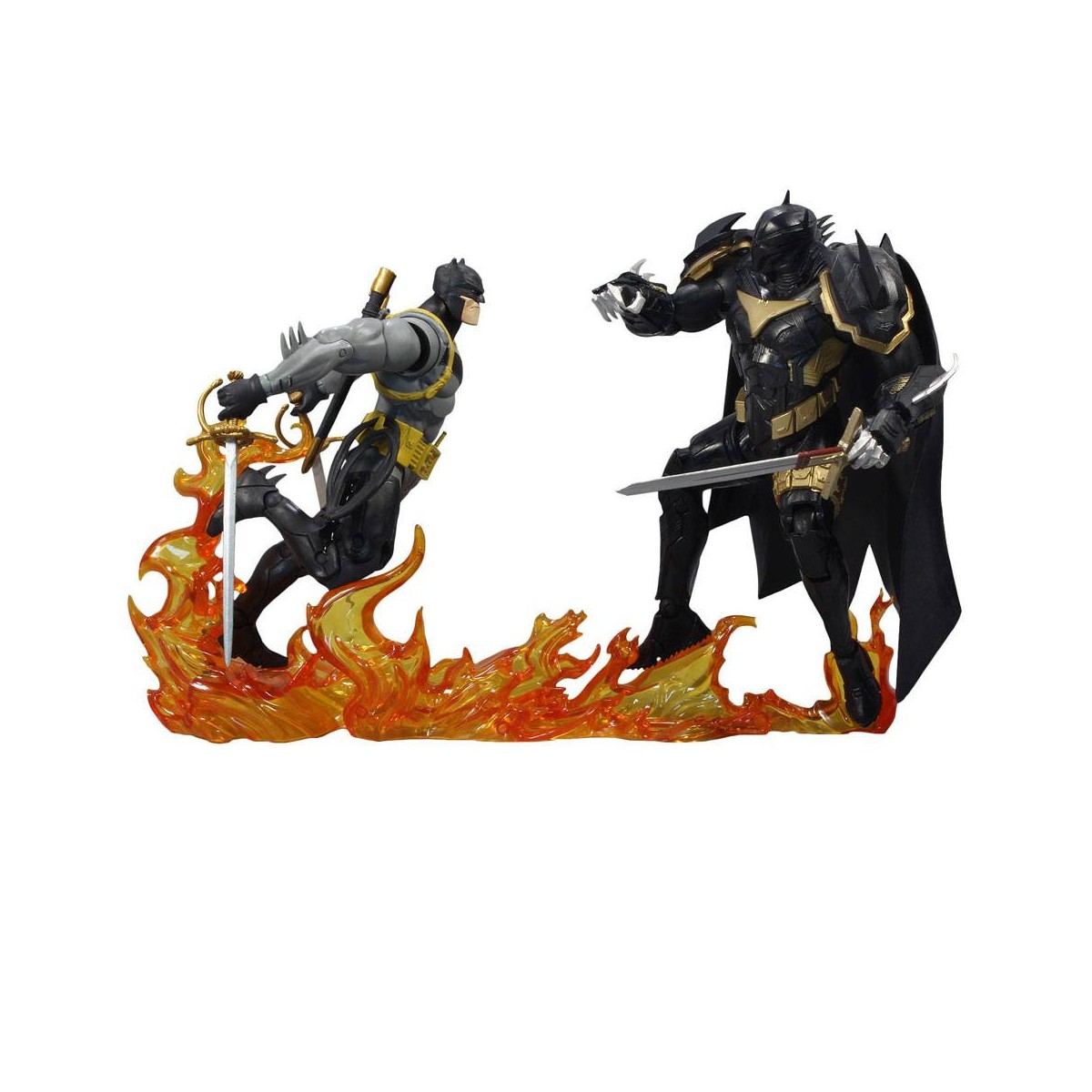 Mc Farlane - DC Multiverse - Batman vs. Azrael Batman Armor - Multipack White Knight 1/12