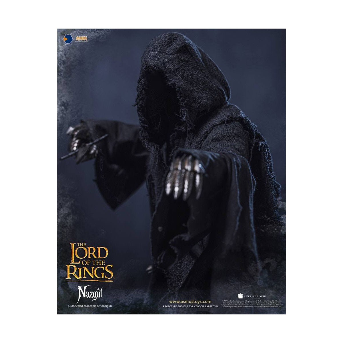 Asmus Toys - Der Herr der Ringe Actionfigur 1/6 Nazgûl - Ringwraith - LOTR