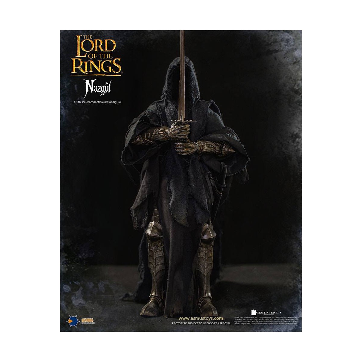 Asmus Toys - Der Herr der Ringe Actionfigur 1/6 Nazgûl - Ringwraith - LOTR
