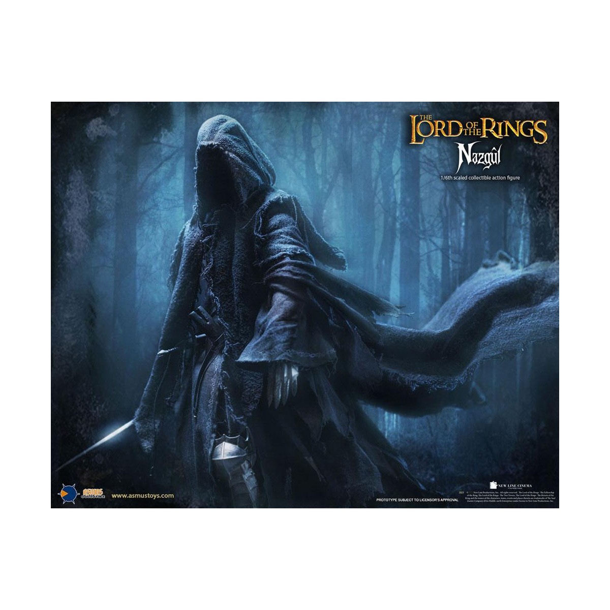 Asmus Toys - Der Herr der Ringe Actionfigur 1/6 Nazgûl - Ringwraith - LOTR