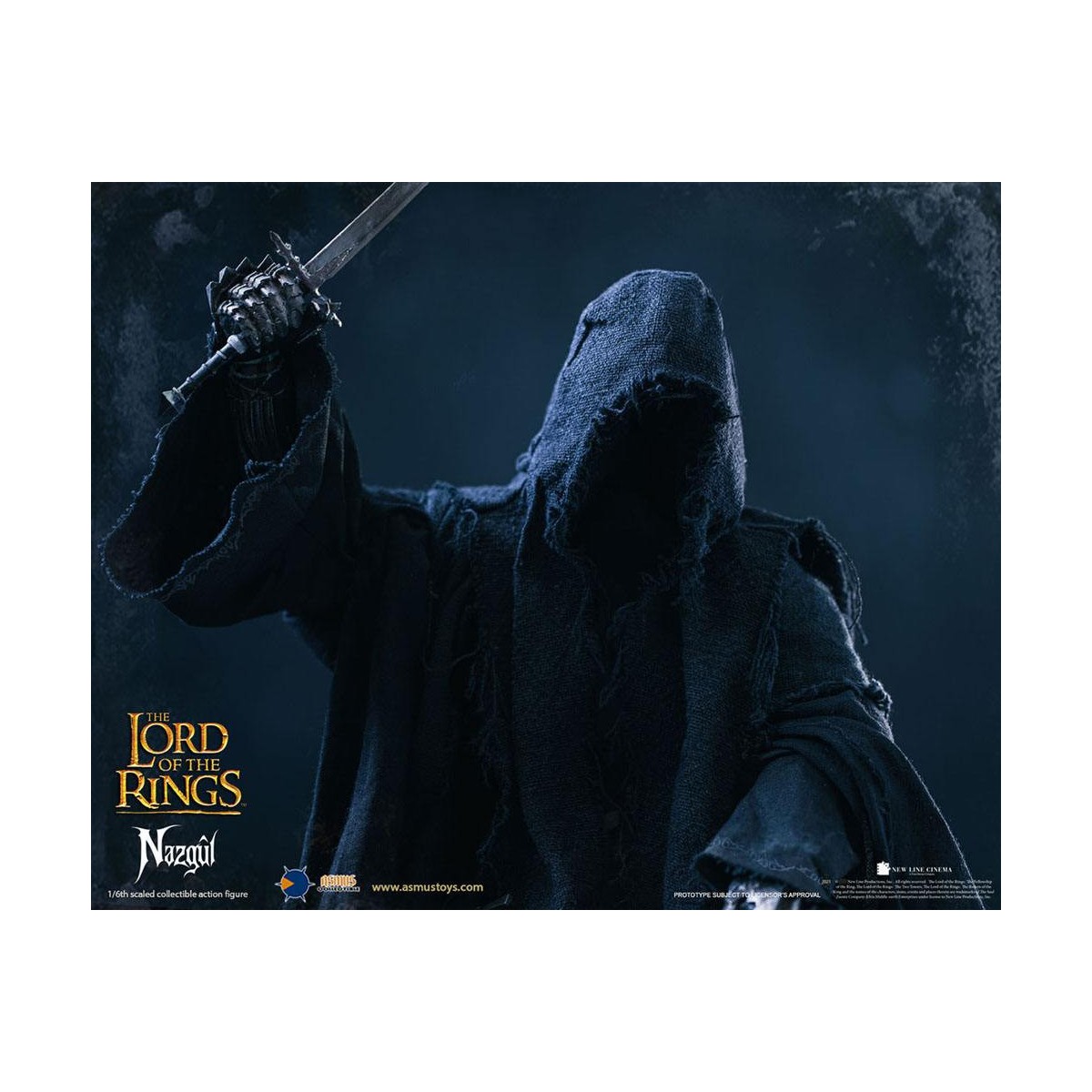 Asmus Toys - Der Herr der Ringe Actionfigur 1/6 Nazgûl - Ringwraith - LOTR