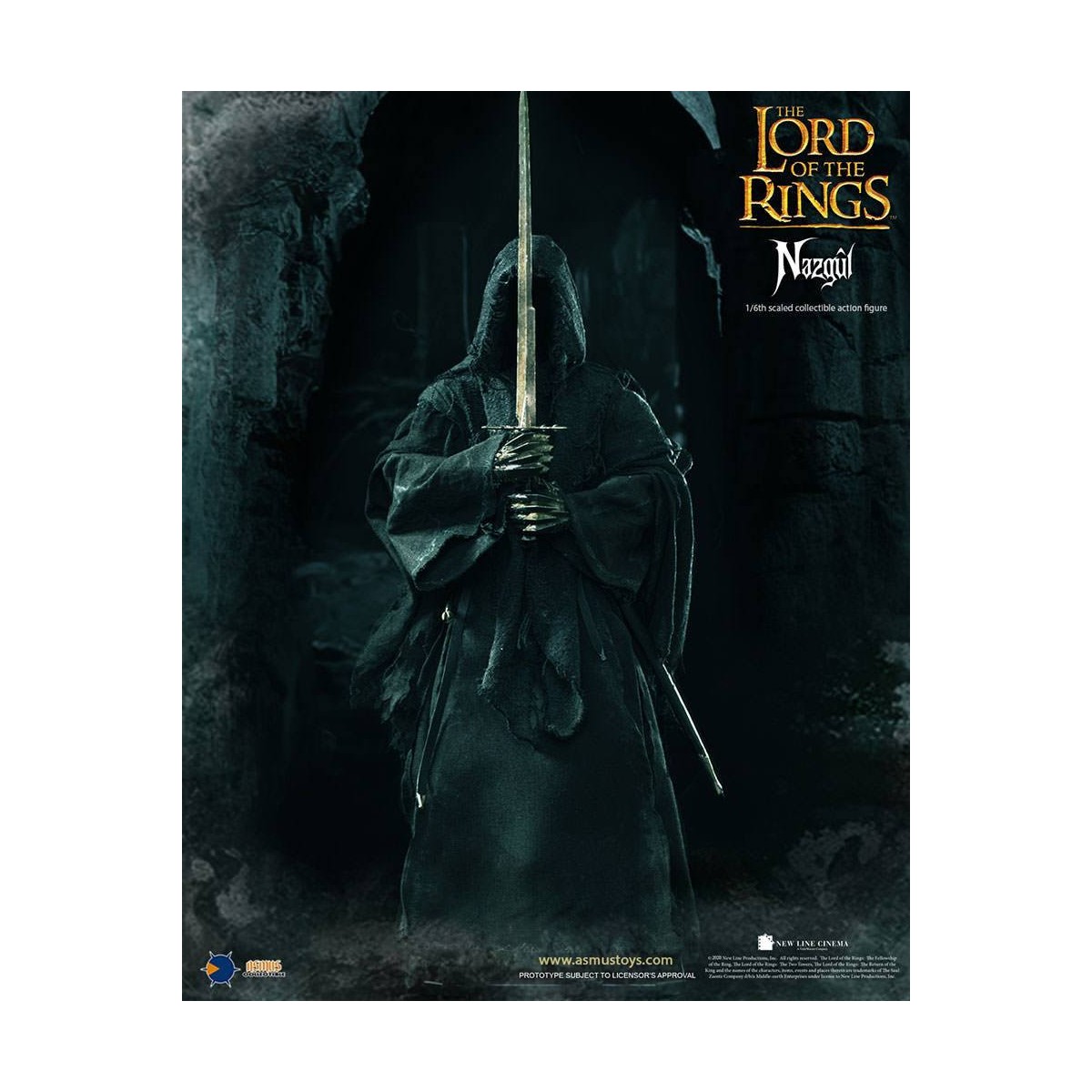 Asmus Toys - Der Herr der Ringe Actionfigur 1/6 Nazgûl - Ringwraith - LOTR