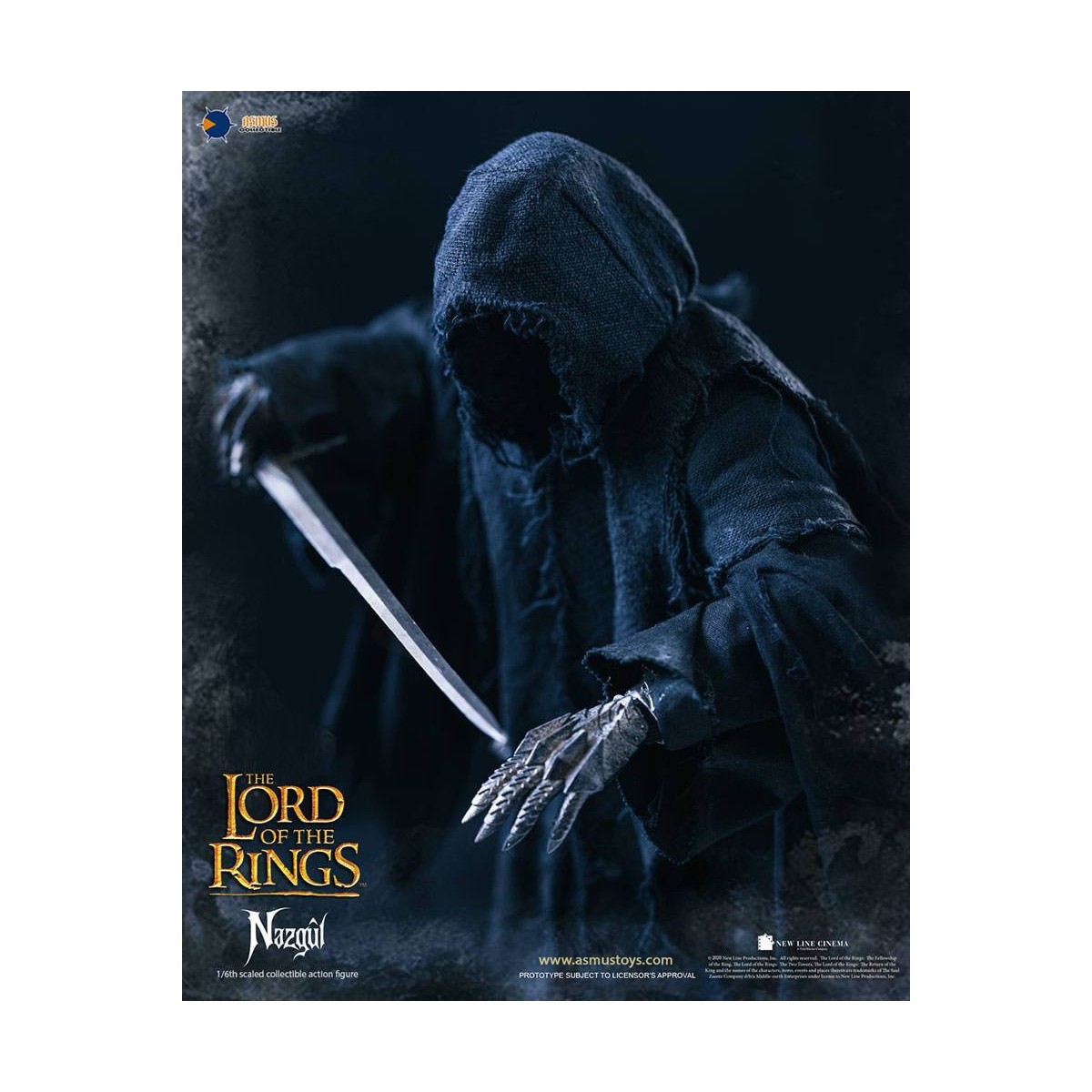 Asmus Toys - Der Herr der Ringe Actionfigur 1/6 Nazgûl - Ringwraith - LOTR