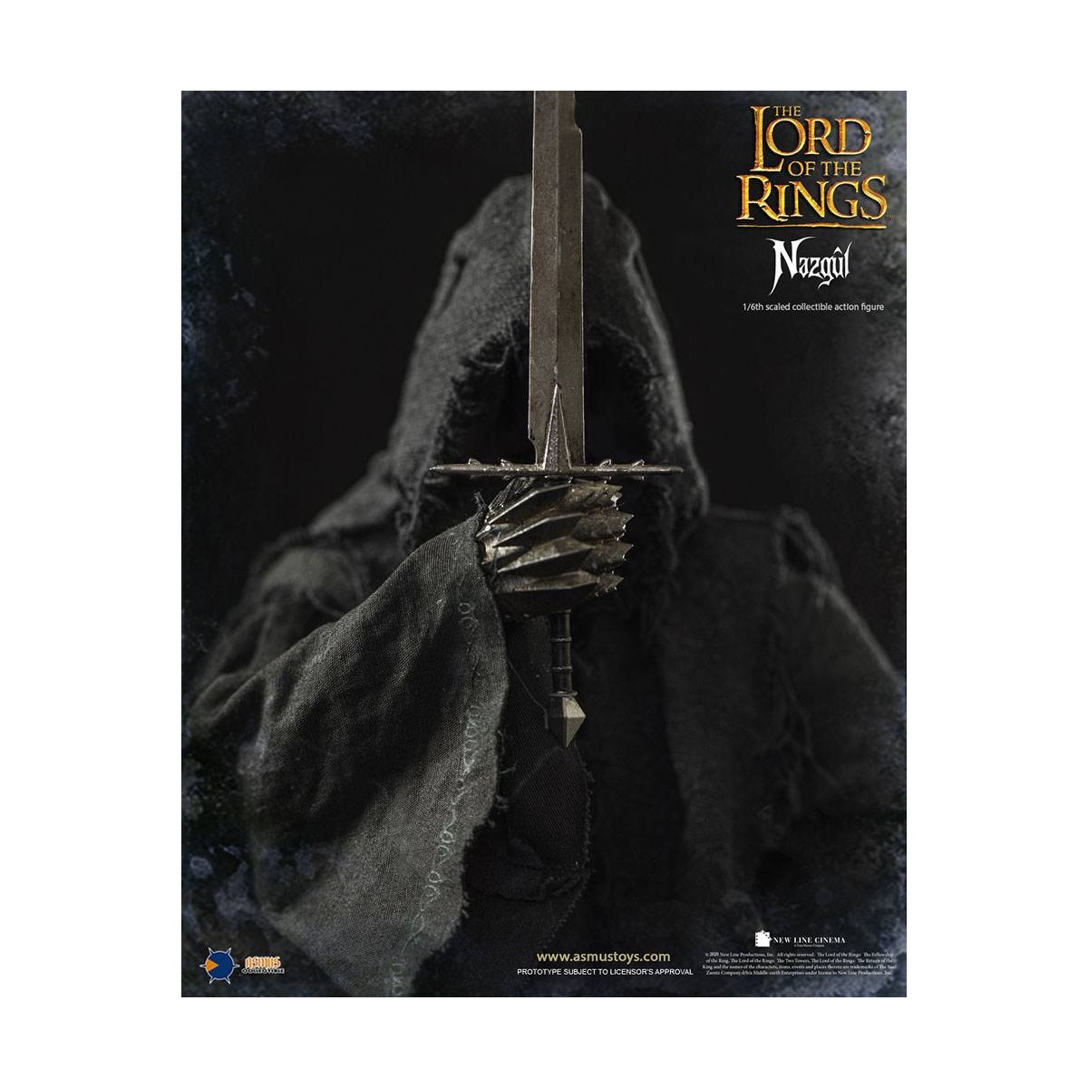 Asmus Toys - Der Herr der Ringe Actionfigur 1/6 Nazgûl - Ringwraith - LOTR