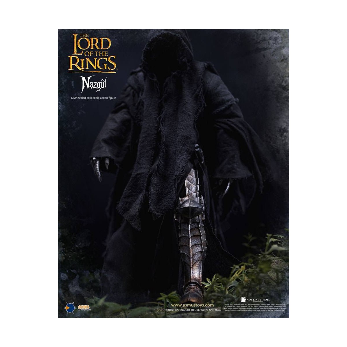 Asmus Toys - Der Herr der Ringe Actionfigur 1/6 Nazgûl - Ringwraith - LOTR