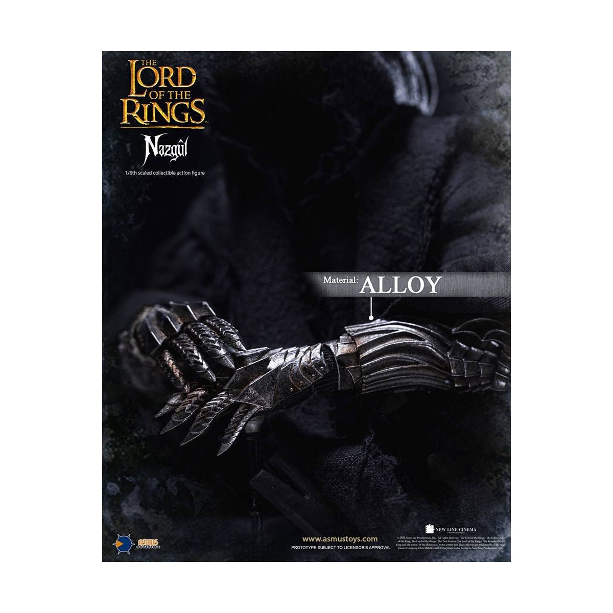 Asmus Toys - Der Herr der Ringe Actionfigur 1/6 Nazgûl - Ringwraith - LOTR