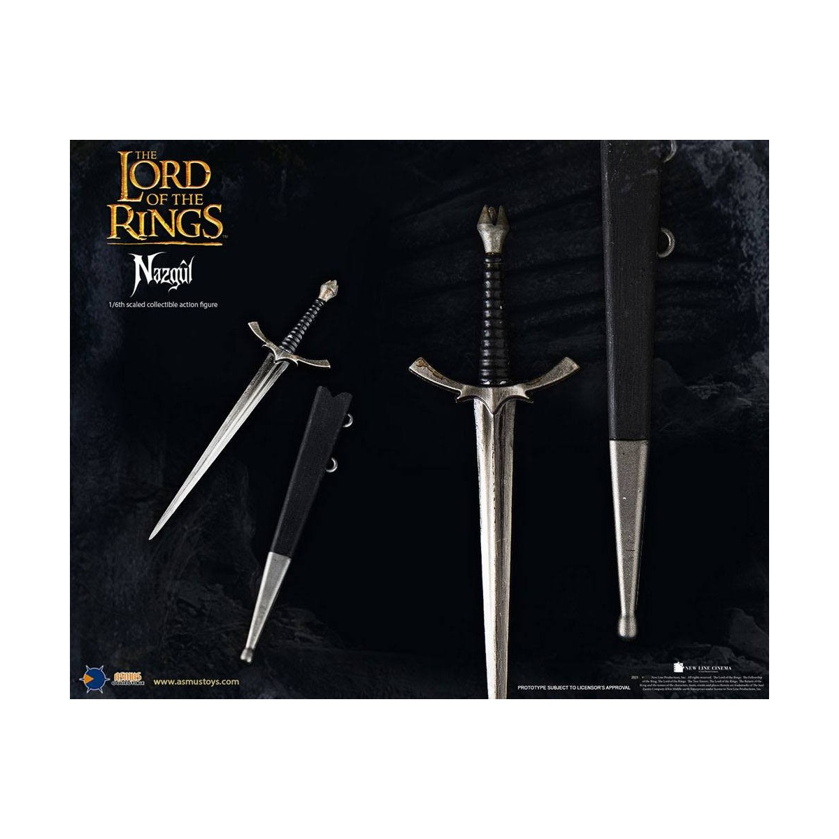 Asmus Toys - Der Herr der Ringe Actionfigur 1/6 Nazgûl - Ringwraith - LOTR