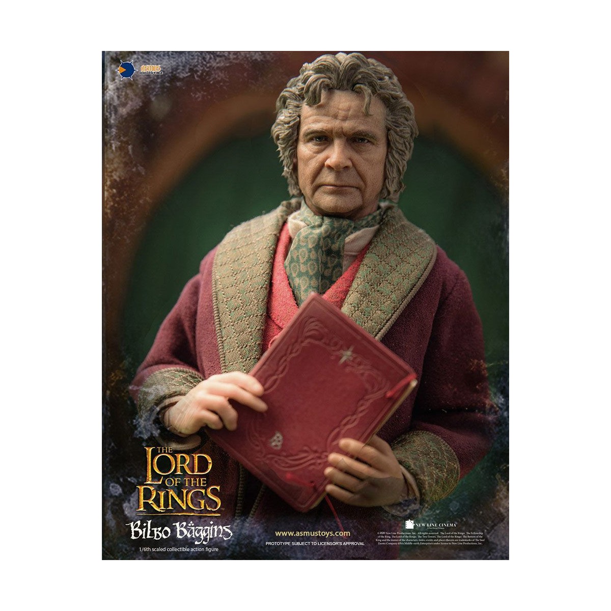 Asmus Toys - Der Herr der Ringe Actionfigur 1/6 Bilbo Baggins - LOTR