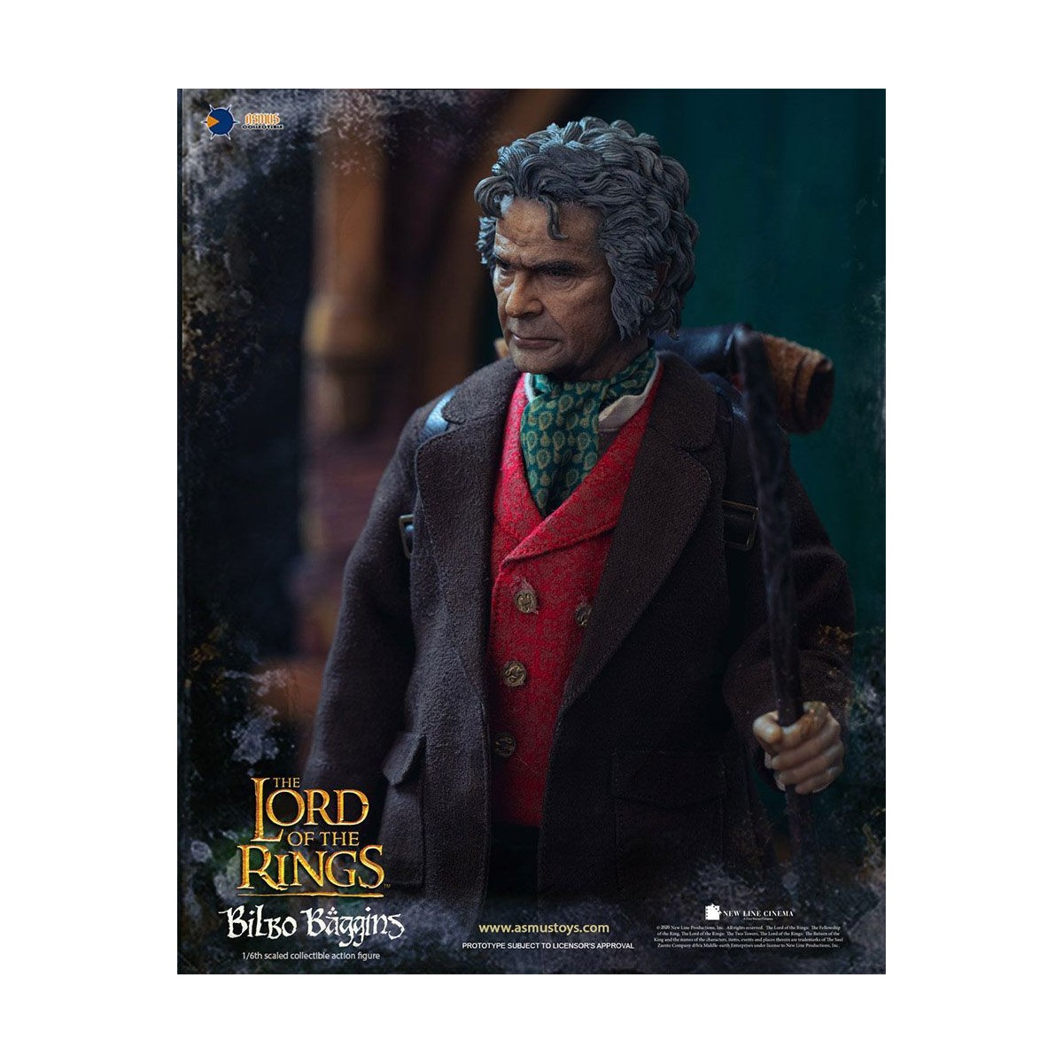 Asmus Toys - Der Herr der Ringe Actionfigur 1/6 Bilbo Baggins - LOTR