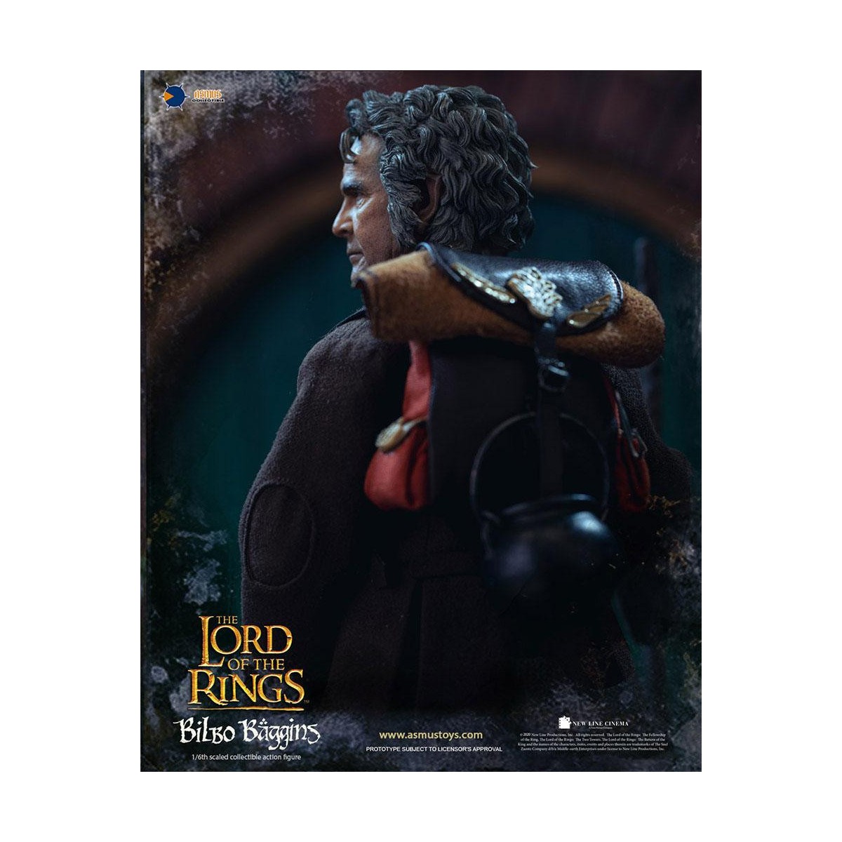 Asmus Toys - Der Herr der Ringe Actionfigur 1/6 Bilbo Baggins - LOTR