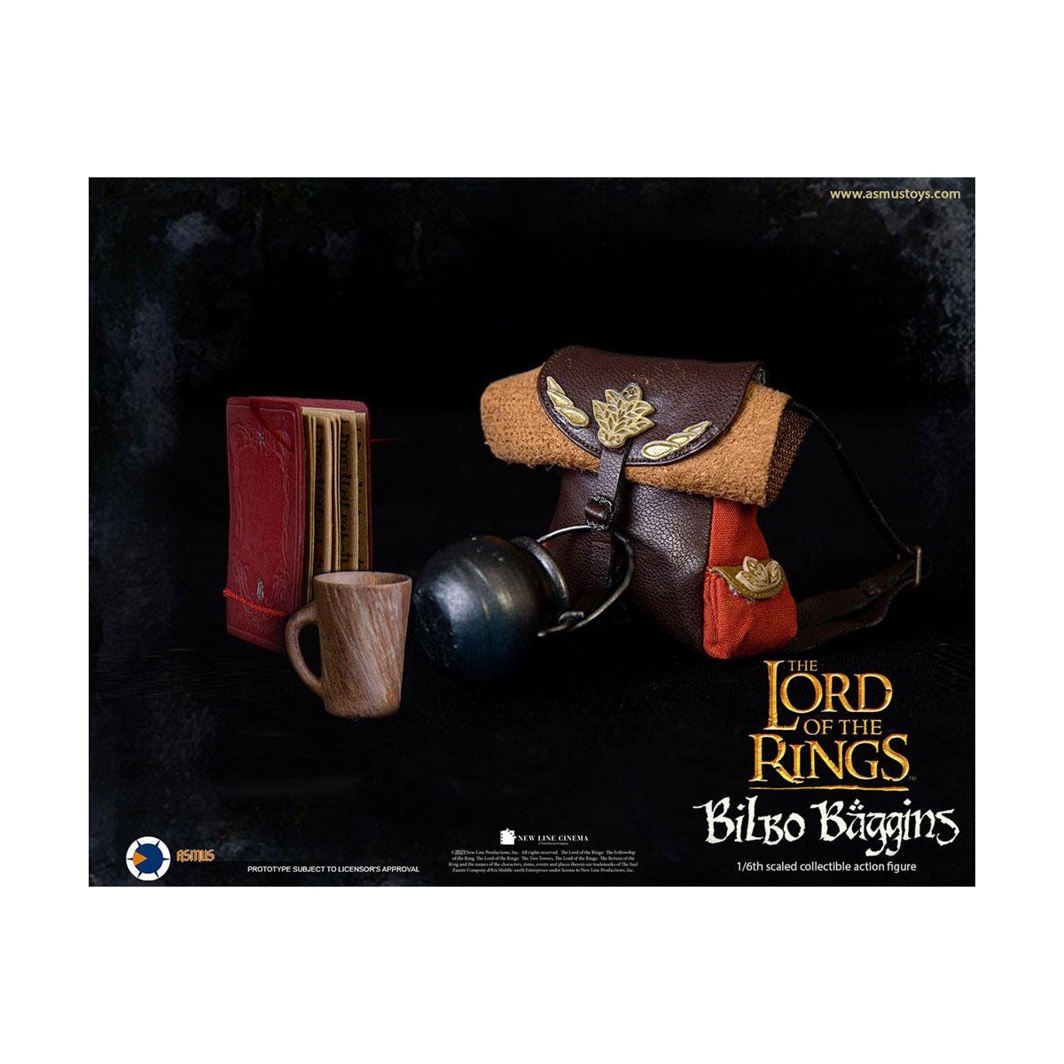 Asmus Toys - Der Herr der Ringe Actionfigur 1/6 Bilbo Baggins - LOTR