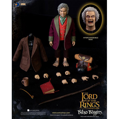 Asmus Toys - Der Herr der Ringe Actionfigur 1/6 Bilbo Baggins - LOTR