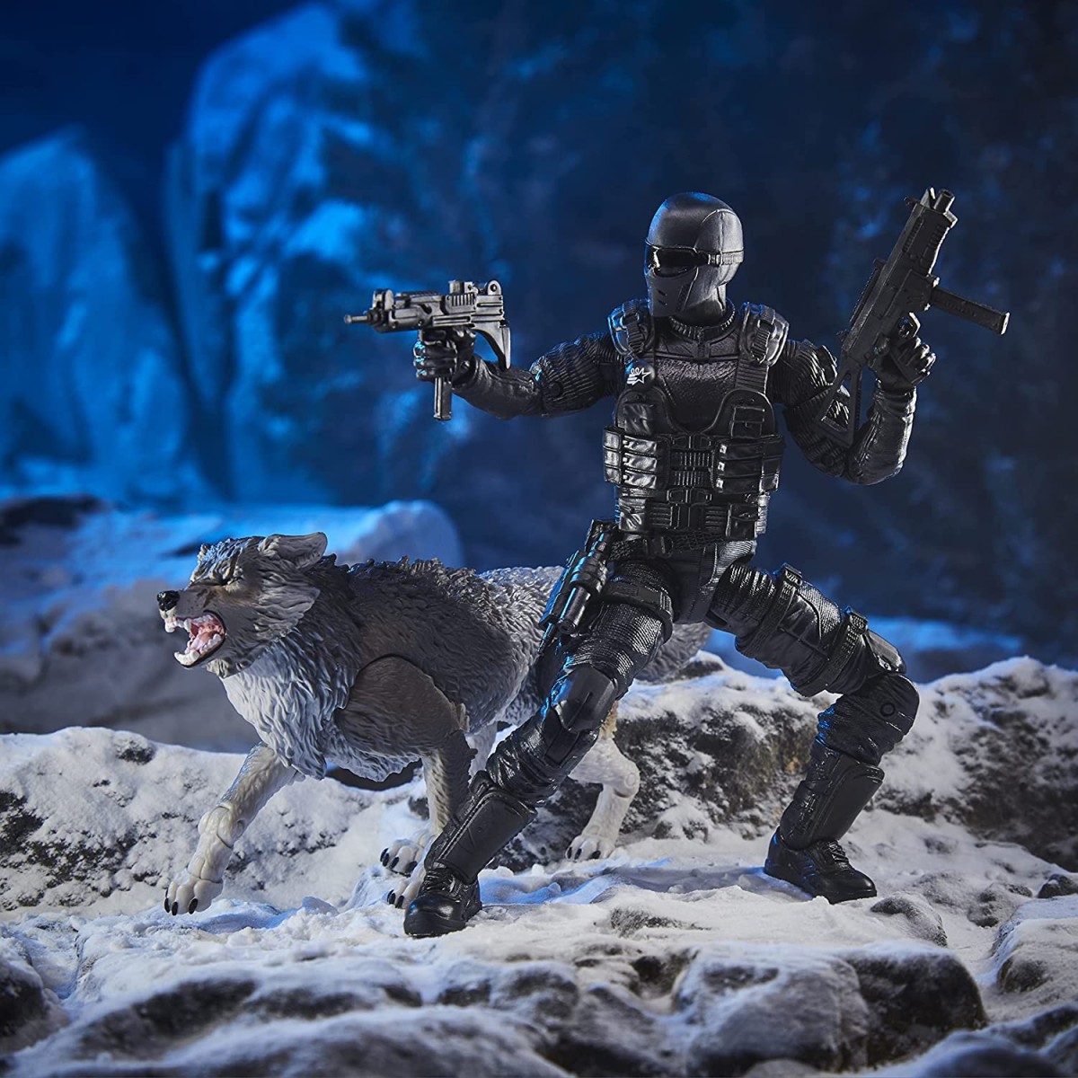Hasbro G.I.JOE - Set bestehend aus 2 Figuren Snake eyes & Timber Alpha Commando - Classified Series