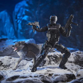 Hasbro G.I.JOE - Set bestehend aus 2 Figuren Snake eyes & Timber Alpha Commando - Classified Series