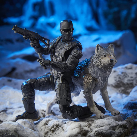 Hasbro G.I.JOE - Set bestehend aus 2 Figuren Snake eyes & Timber Alpha Commando - Classified Series