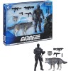 Hasbro G.I.JOE - Set bestehend aus 2 Figuren Snake eyes & Timber Alpha Commando - Classified Series