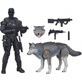 Hasbro G.I.JOE - Set bestehend aus 2 Figuren Snake eyes & Timber Alpha Commando - Classified Series