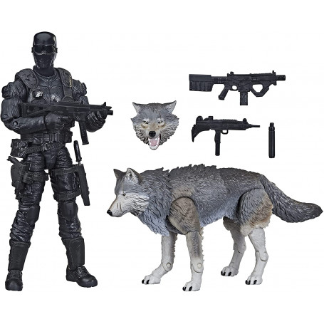 Hasbro G.I.JOE - Set bestehend aus 2 Figuren Snake eyes & Timber Alpha Commando - Classified Series