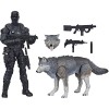Hasbro G.I.JOE - Set bestehend aus 2 Figuren Snake eyes & Timber Alpha Commando - Classified Series