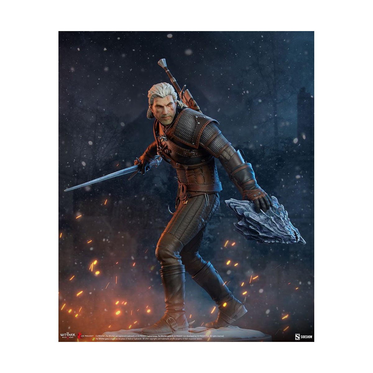 Sideshow The Witcher 3: Wild Hunt - Geralt Premium Format 1/4