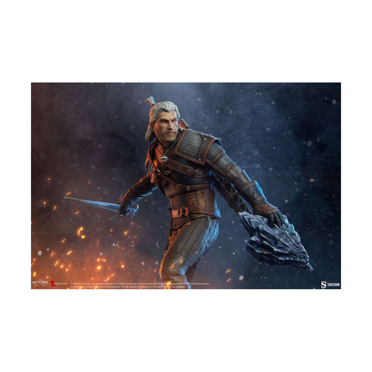 Sideshow The Witcher 3: Wild Hunt - Geralt Premium Format 1/4