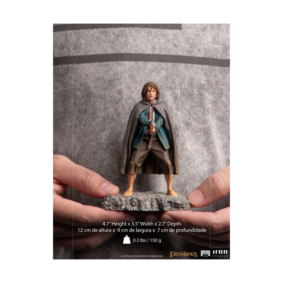 Iron Studios - Pippin - Der Herr der Ringe - LOTR Statue BDS Art Scale 1/10
