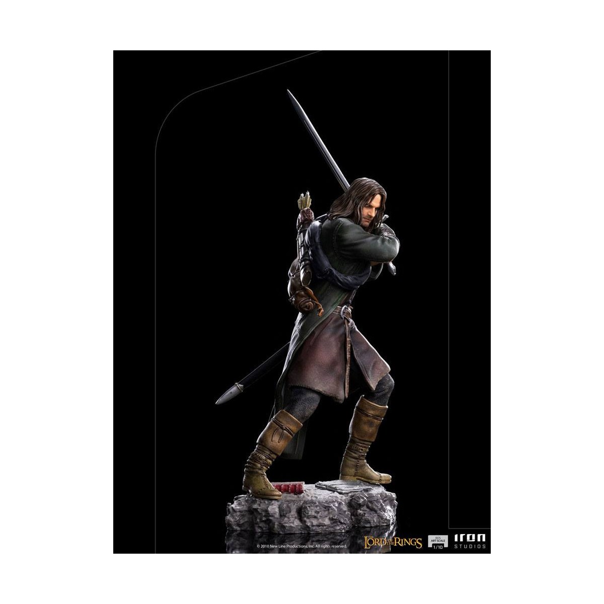 Iron Studios - Aragorn - Der Herr der Ringe - LOTR Statue BDS Art Scale 1/10