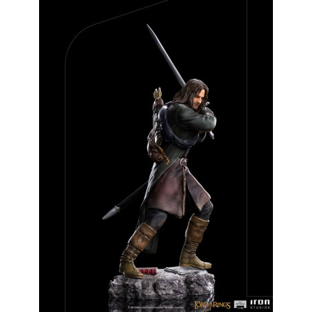Iron Studios - Aragorn - Der Herr der Ringe - LOTR Statue BDS Art Scale 1/10