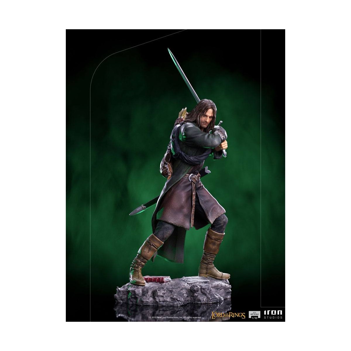 Iron Studios - Aragorn - Der Herr der Ringe - LOTR Statue BDS Art Scale 1/10