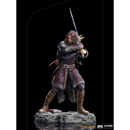 Iron Studios - Aragorn - Der Herr der Ringe - LOTR Statue BDS Art Scale 1/10