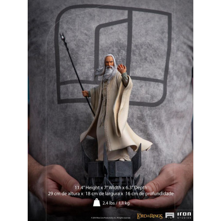 Iron Studios - Saruman - Saruman - Der Herr der Ringe - LOTR Statue BDS Art Scale 1/10