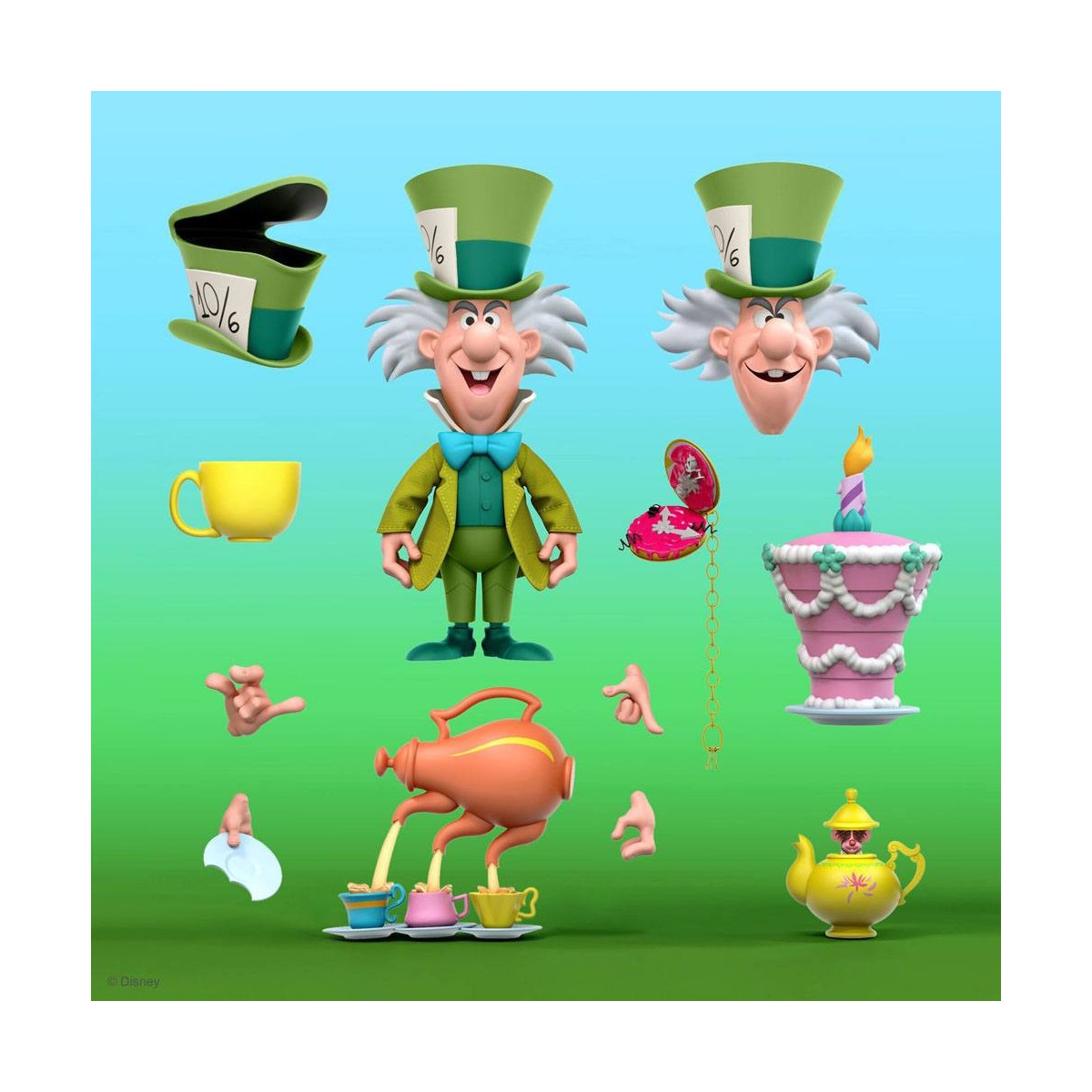 Super 7 Disney - Alice im Wunderland - Ultimate Mad Hatter
