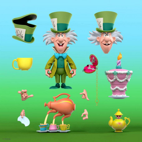 Super 7 Disney - Alice im Wunderland - Ultimate Mad Hatter
