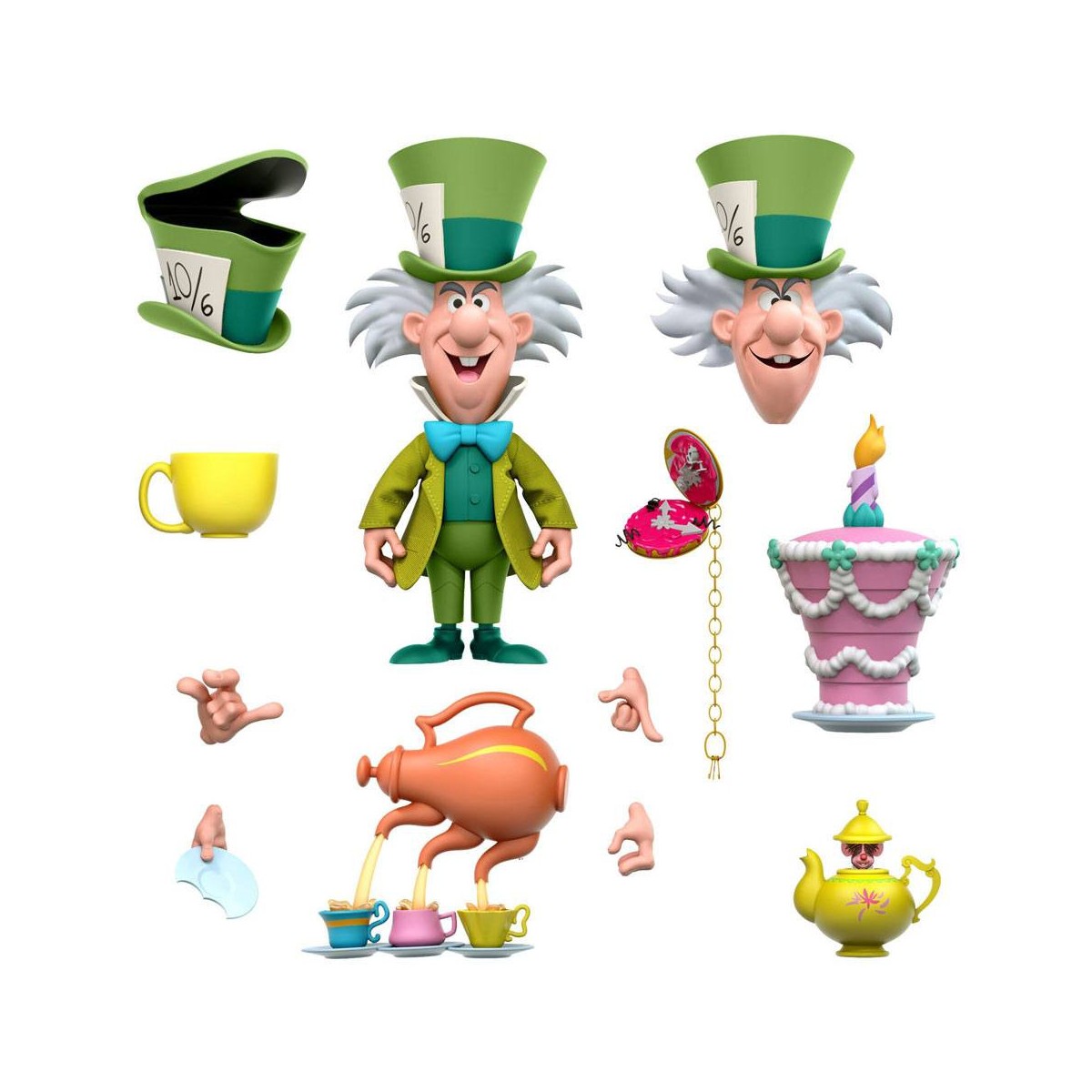 Super 7 Disney - Alice im Wunderland - Ultimate Mad Hatter