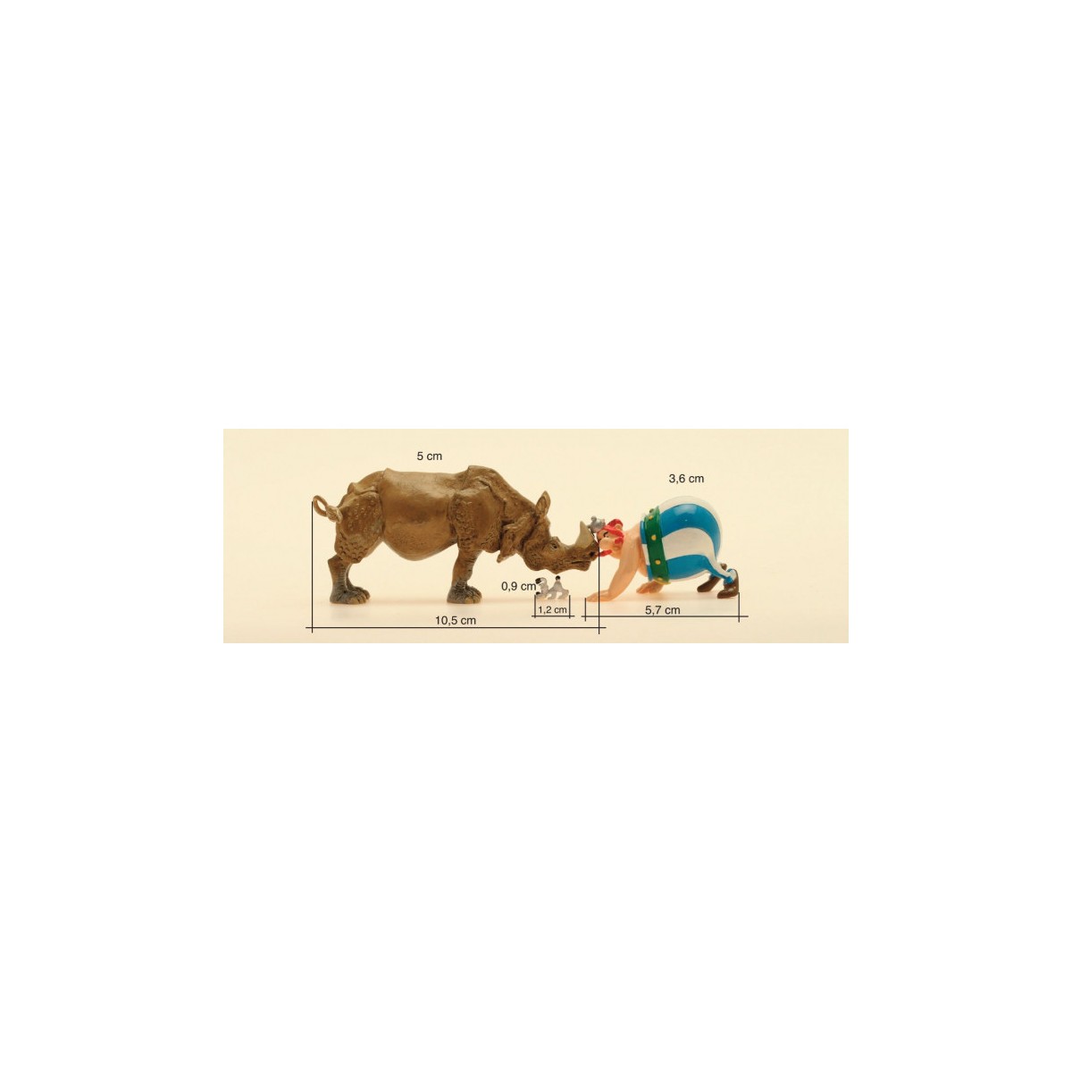 Pixi - Asterix und Obelix - Obelix Nase an Nase mit dem Rhinozeros