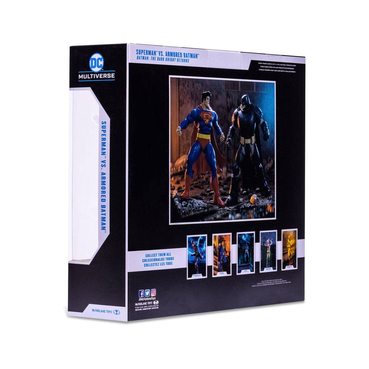 Mc Farlane DC Multiverse - Pack 2 figurines Superman Vs Armored Batman (The Dark Knight Returns) 1/12