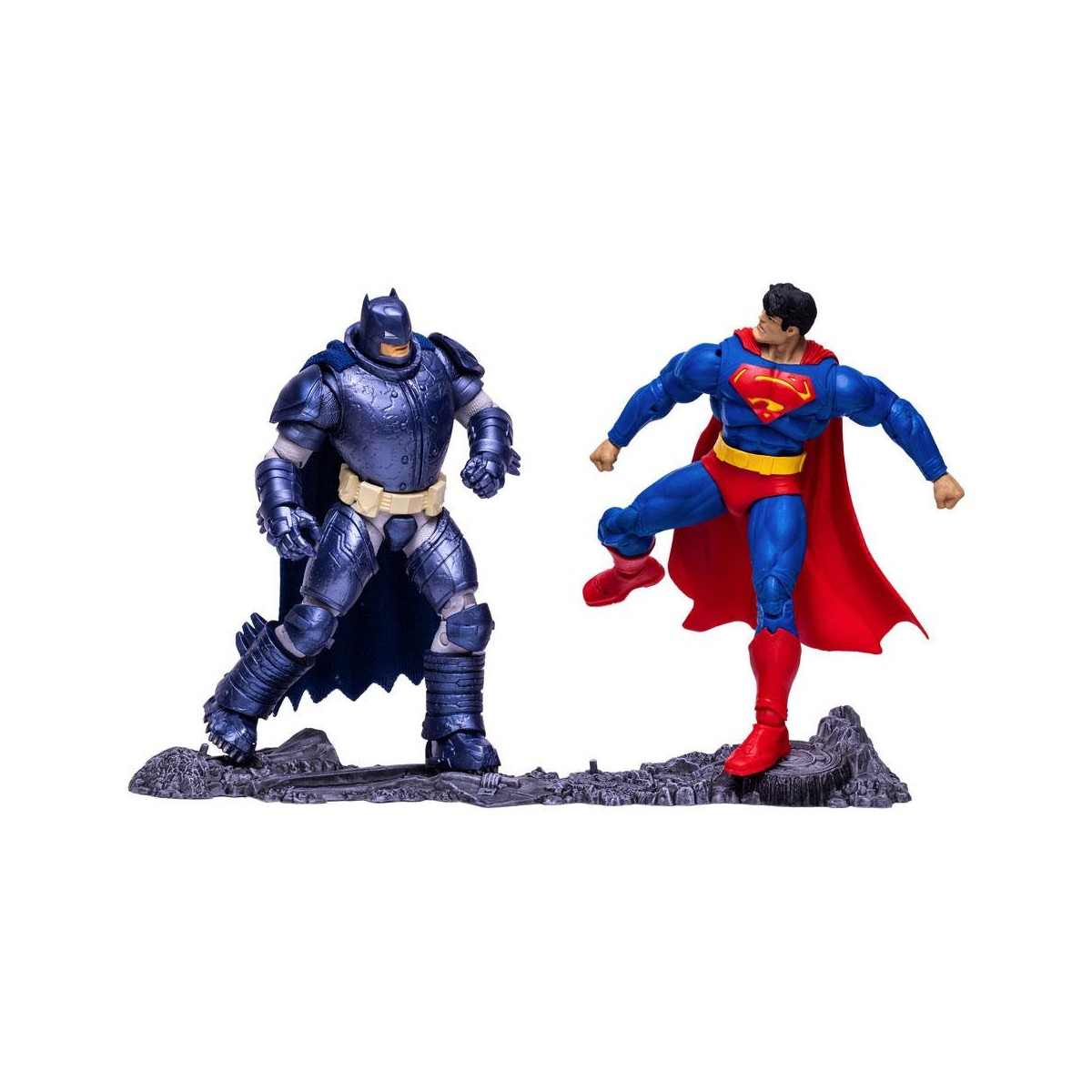 Mc Farlane DC Multiverse - Pack 2 figurines Superman Vs Armored Batman (The Dark Knight Returns) 1/12