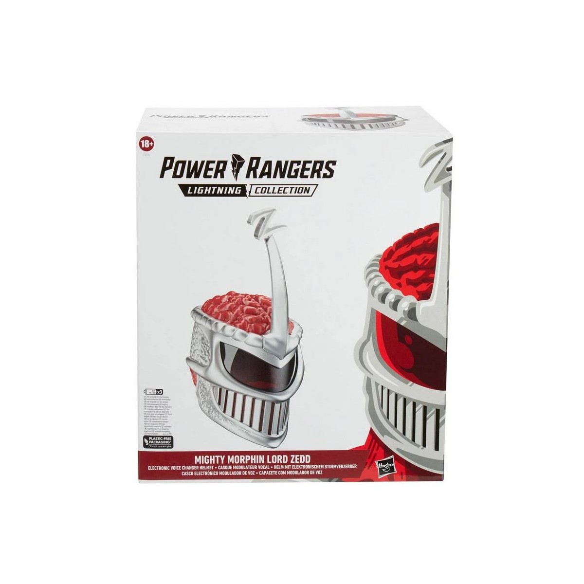 Hasbro - Lord Zedd Helm 1:1 - Mighty Morphin Power Rangers Lightning Collection - Sammleredition