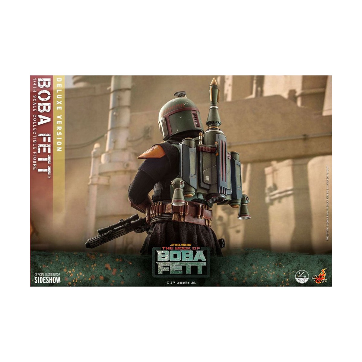 Hot Toys Star Wars - Boba Fett 1/4 Deluxe - The Book of Boba Fett