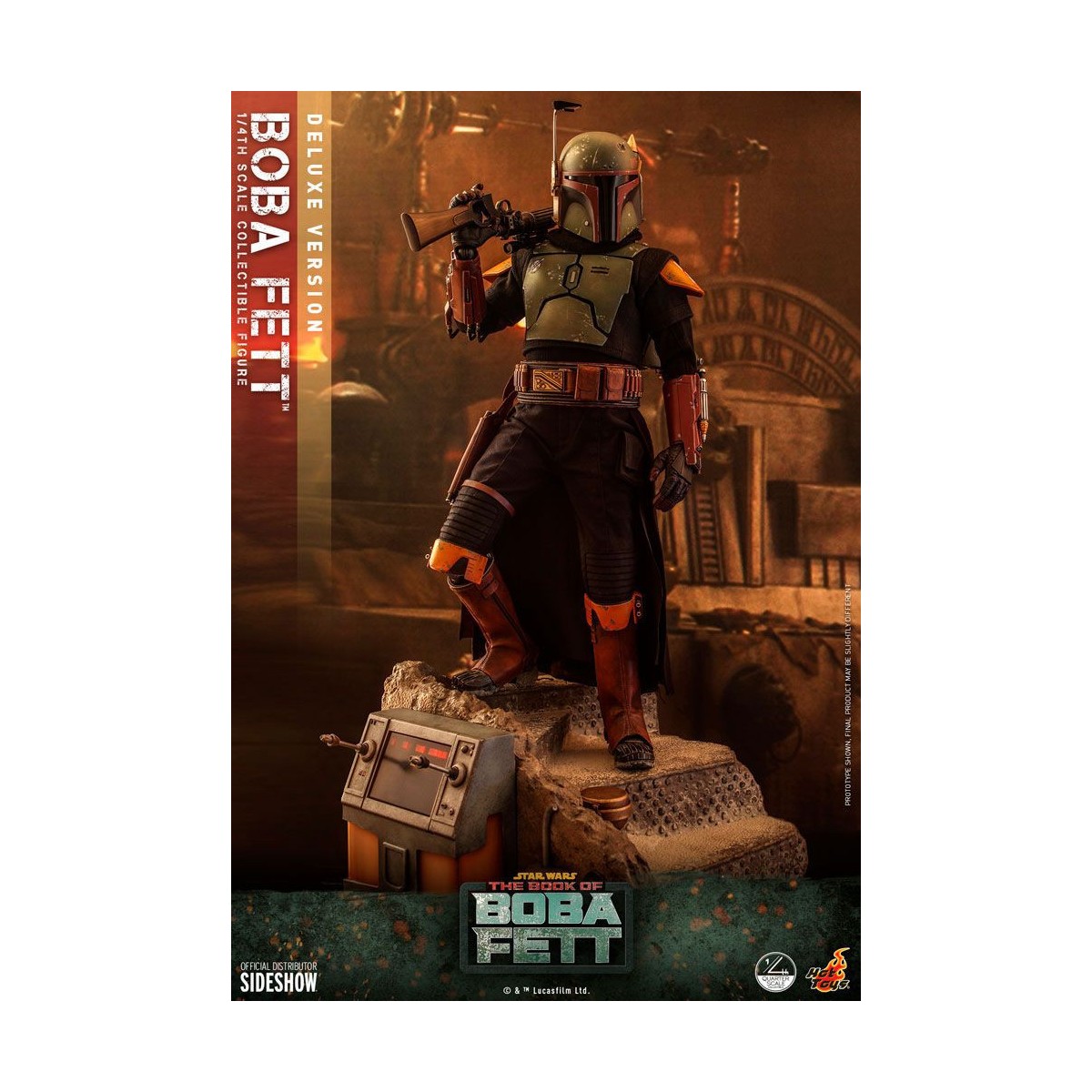 Hot Toys Star Wars - Boba Fett 1/4 Deluxe - The Book of Boba Fett